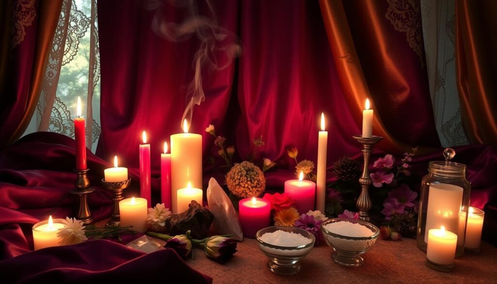 Creating sacred space for candle magic