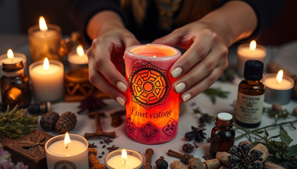 candle carving