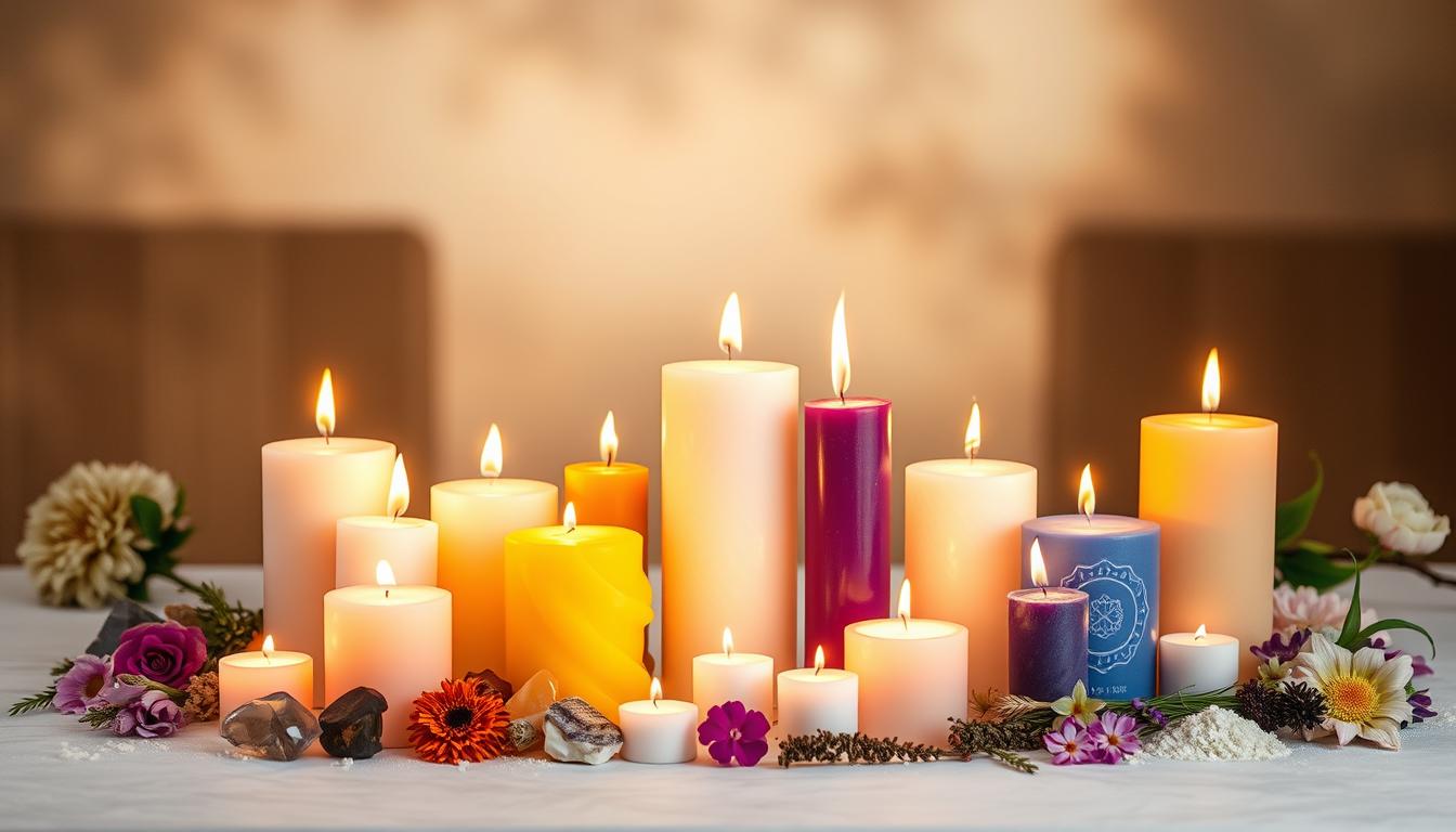 types of manifestation candles